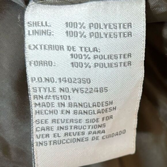 Weather Tamer Green Puffer Ski Jacket Size XL - Picture 5 of 7